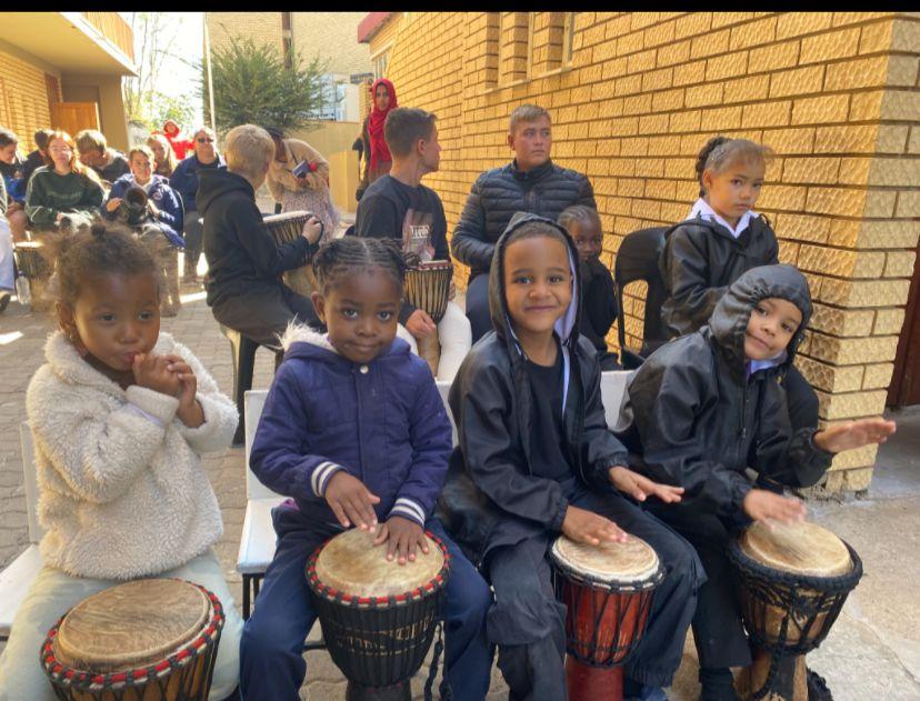 Pupils at IA Academy