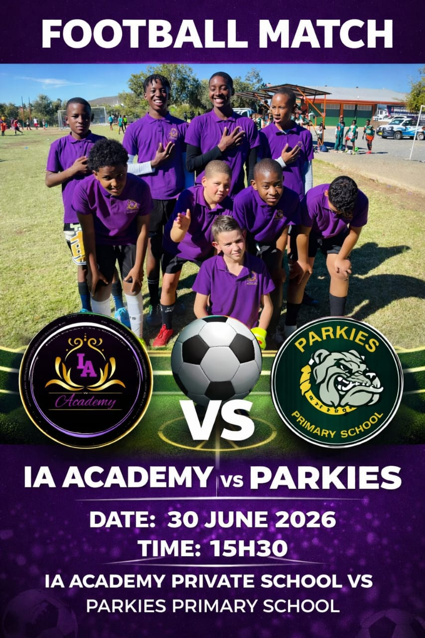 IA Academy PS vs Parkies Primary School — Football Match 30 June 2026